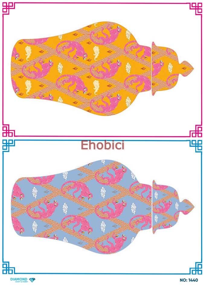 Diamond Pirinç Dekopaj Kağıdı - 1440