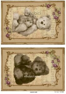 Lineart Pirinç Dekopaj Kağıdı Model - 3436