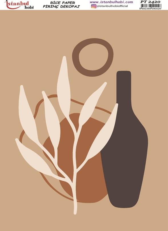 Pirinç Dekopaj Kağıdı 30x42cm PT-2420