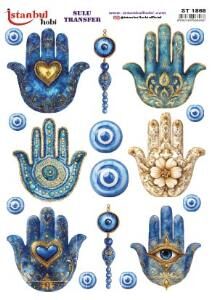 Sulu Transfer Kağıdı 25x35cm ST-1868