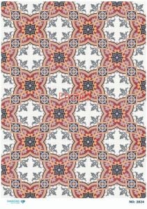 Diamond Pirinç Dekopaj Kağıdı - 2824