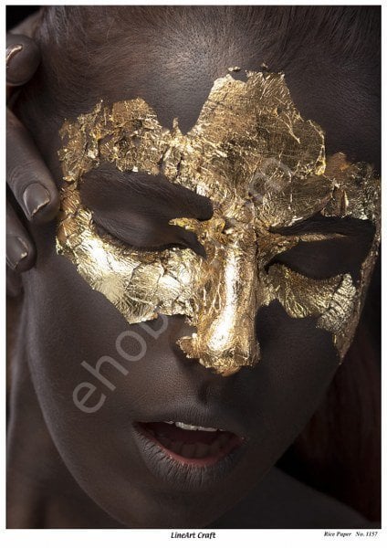 Lineart Craft Pirinç Dekopaj Kağıdı Model - 1157