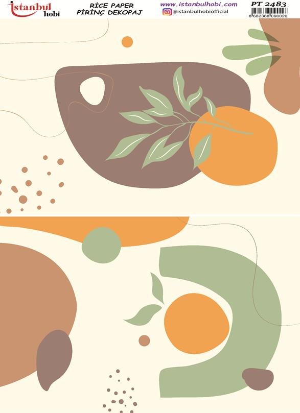 Pirinç Dekopaj Kağıdı 30x42cm PT-2483