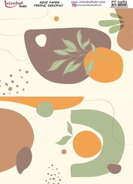 Pirinç Dekopaj Kağıdı 30x42cm PT-2483