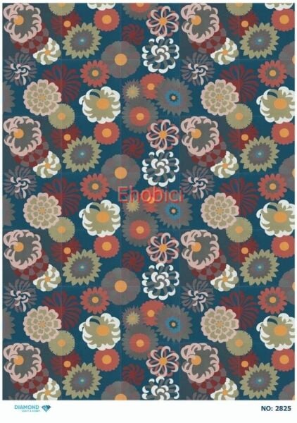 Diamond Pirinç Dekopaj Kağıdı - 2825