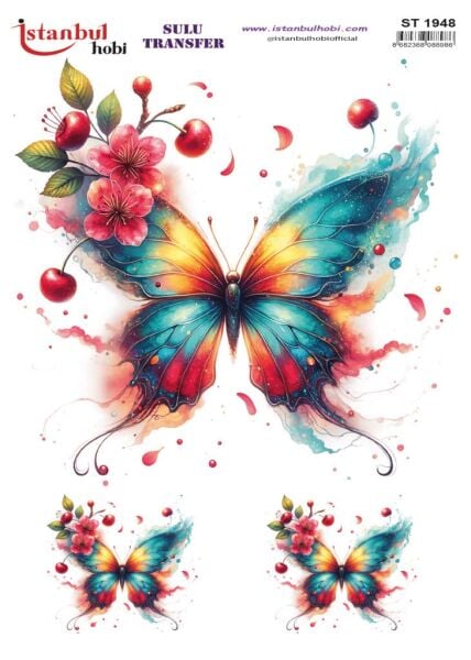 Sulu Transfer Kağıdı 25x35cm ST-1948