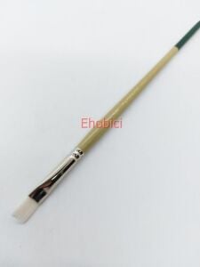 CA986 Cadence Beyaz Düz Onestroke Fırçası No:3/8