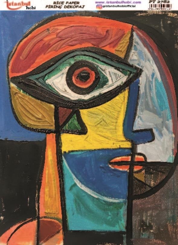 Pirinç Dekopaj Kağıdı 30x42cm PT-2782