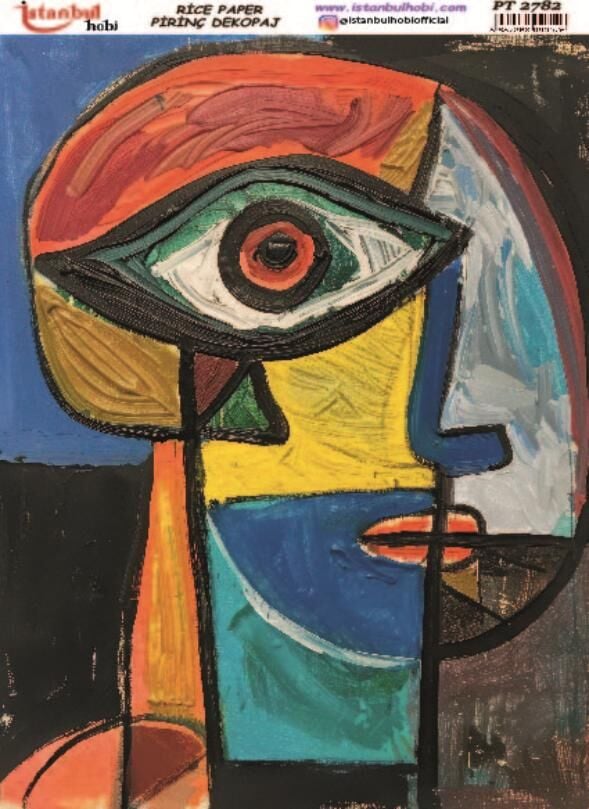Pirinç Dekopaj Kağıdı 30x42cm PT-2782