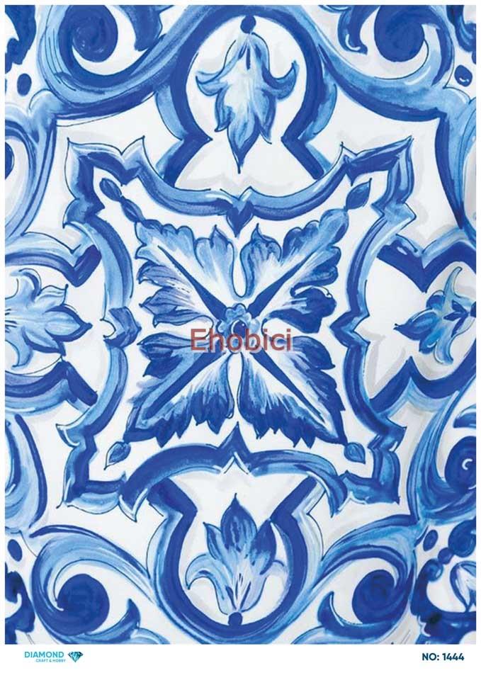 Diamond Pirinç Dekopaj Kağıdı - 1444