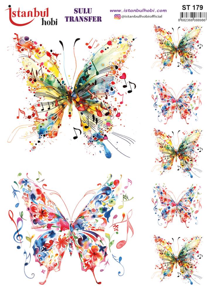 Sulu Transfer Kağıdı 25x35cm ST-179