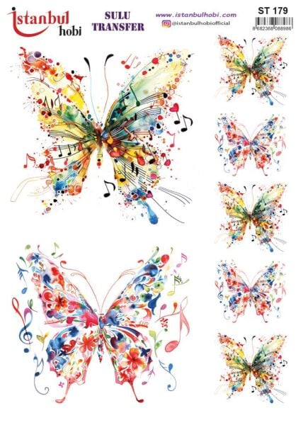 Sulu Transfer Kağıdı 25x35cm ST-179