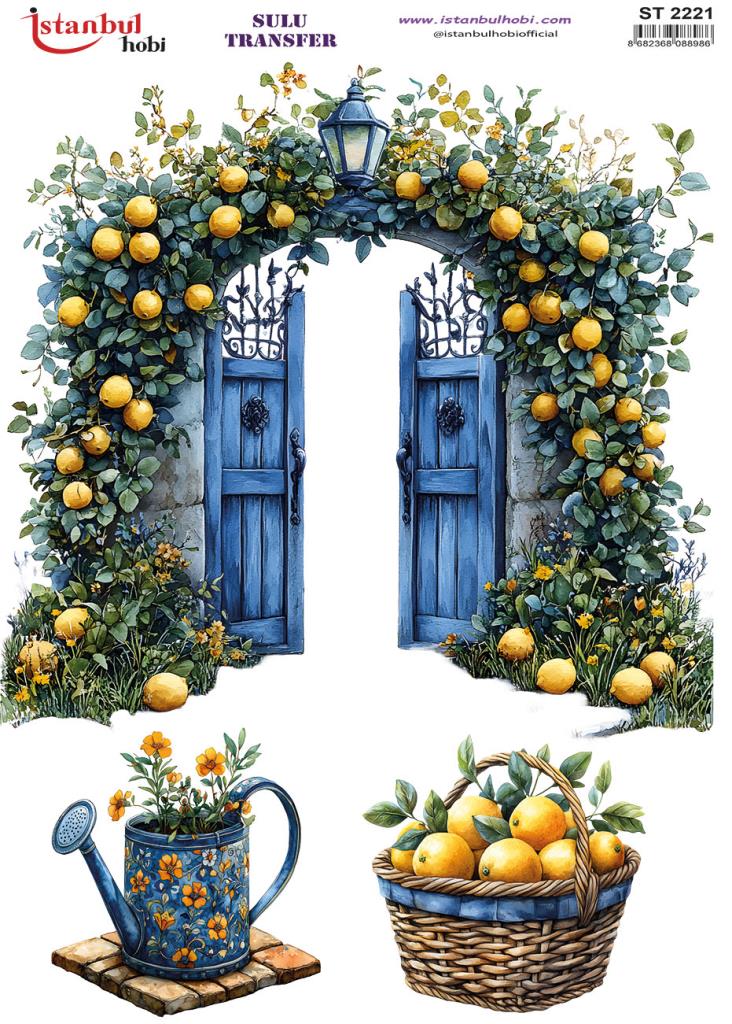 Sulu Transfer Kağıdı 25x35cm ST-2221