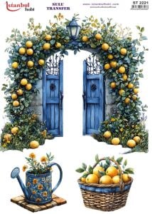 Sulu Transfer Kağıdı 25x35cm ST-2221