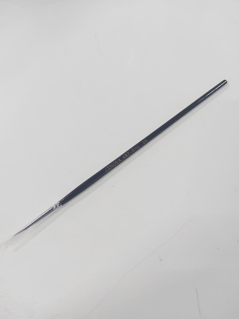 Cenova Art Yuvarlak Uç Samur Kıl Fırça S110 No:2/0