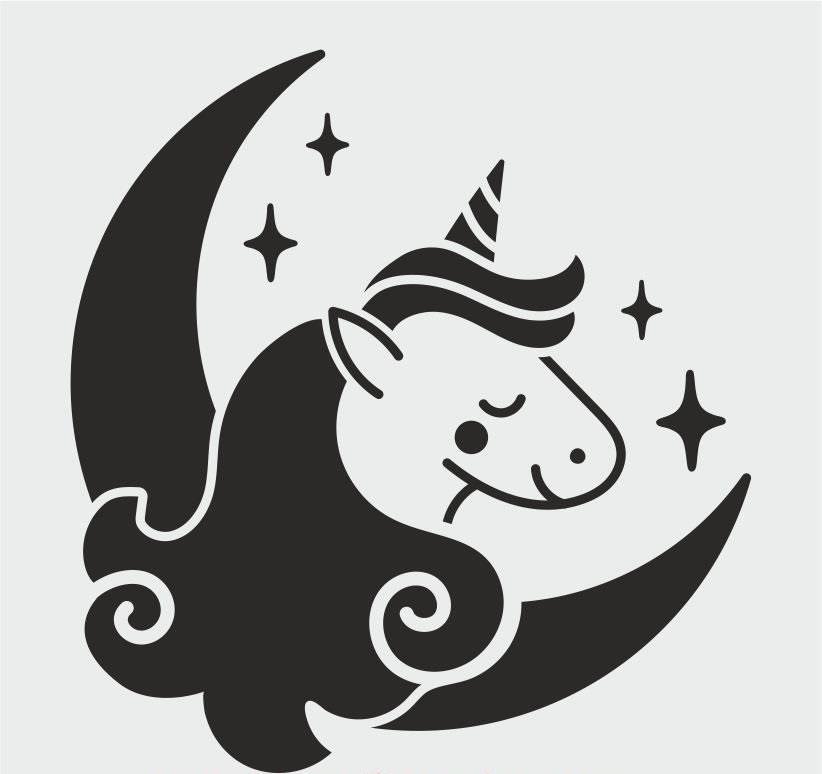 Çocuk Desen Stencil Şablon (30x30) Ç-039