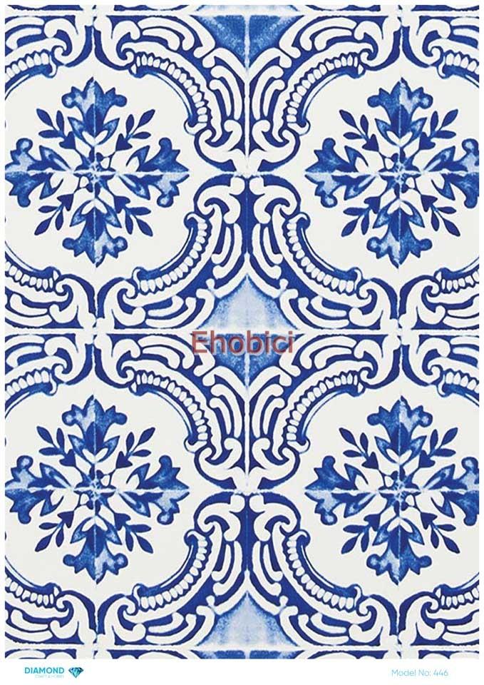 Diamond Pirinç Dekopaj Kağıdı 1910