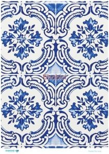 Diamond Pirinç Dekopaj Kağıdı 1910