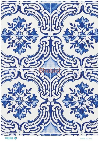 Diamond Pirinç Dekopaj Kağıdı 1910