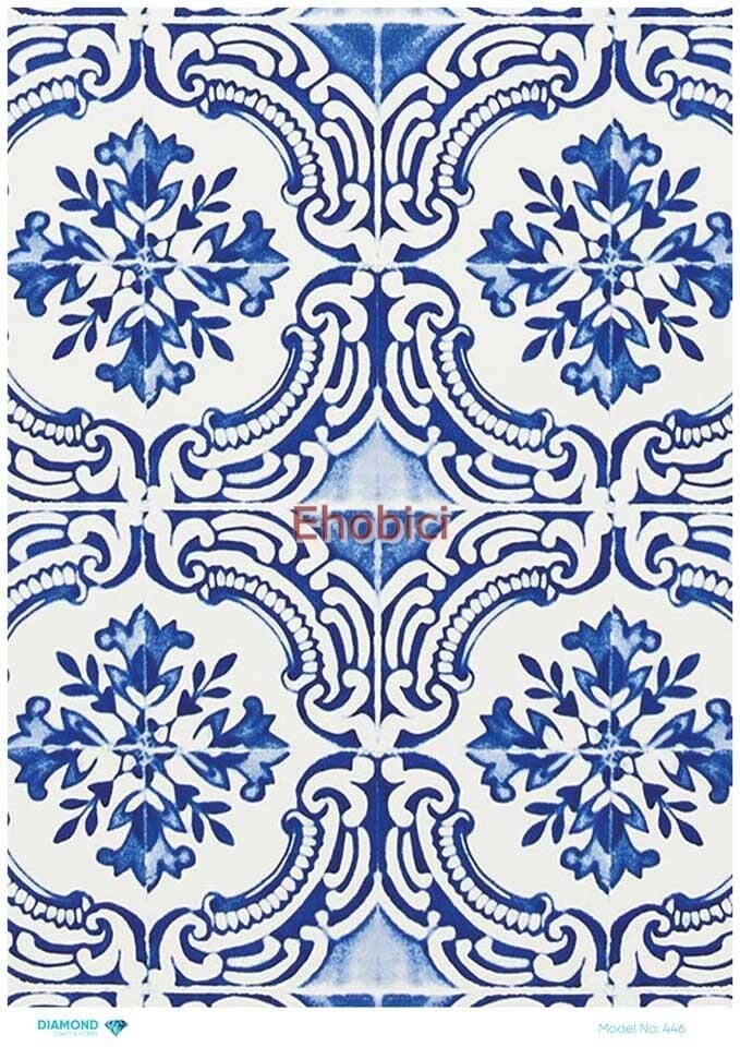 Diamond Pirinç Dekopaj Kağıdı 1910
