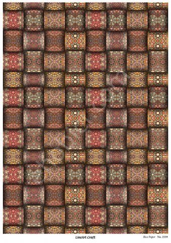 Lineart Pirinç Dekopaj Kağıdı Model - 2559