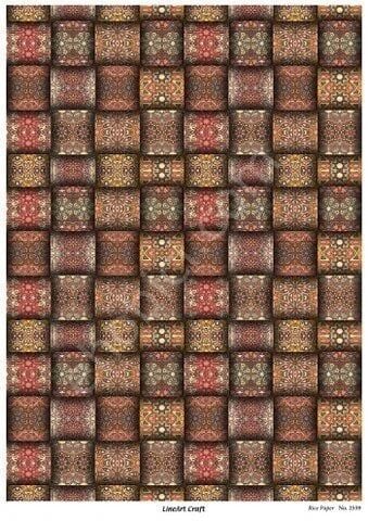 Lineart Pirinç Dekopaj Kağıdı Model - 2559