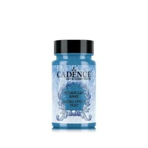 Cadence Marble Efect Metalik Mermerleme Boyası 185 Koyu Mavi
