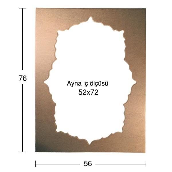 Ahşap Edirne Kari Ayna Çerçevesi AY137