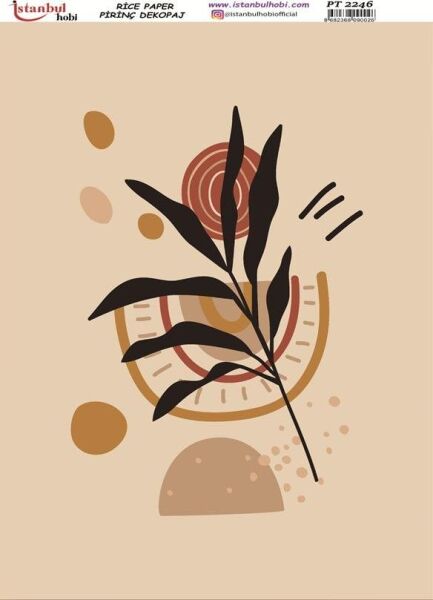 Pirinç Dekopaj Kağıdı 30x42cm PT-2246