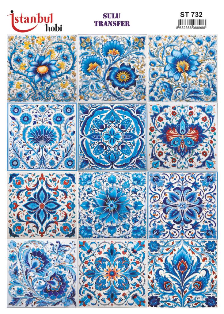 Sulu Transfer Kağıdı 25x35cm ST-733