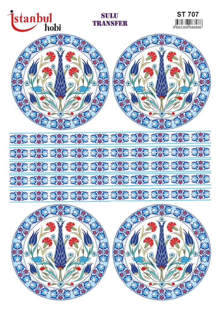 Sulu Transfer Kağıdı 25x35cm ST-707