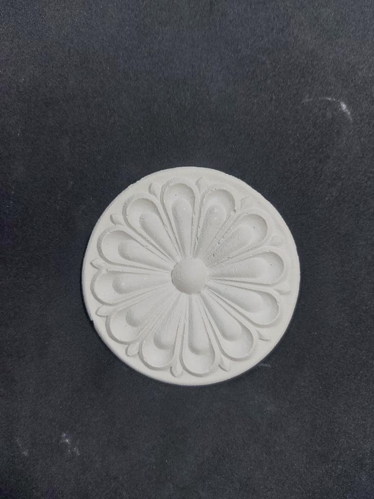 Boyanabilir Yuvarlak Tamamlayıcı Aplik 10cm