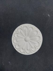 Boyanabilir Yuvarlak Tamamlayıcı Aplik 10cm