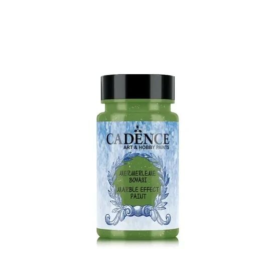Cadence Marble Efect Metalik Mermerleme Boyası 184 Koyu Yeşil