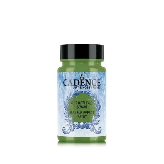Cadence Marble Efect Metalik Mermerleme Boyası 184 Koyu Yeşil
