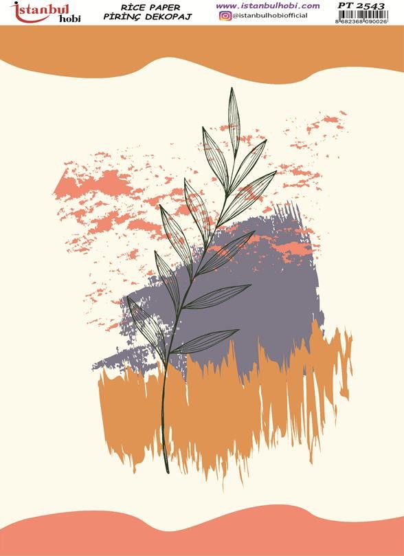 Pirinç Dekopaj Kağıdı 30x42cm PT-2543