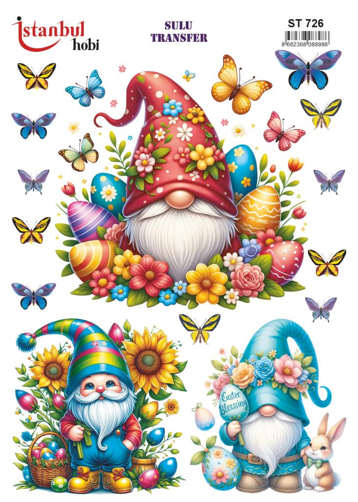 Sulu Transfer Kağıdı 25x35cm ST-726