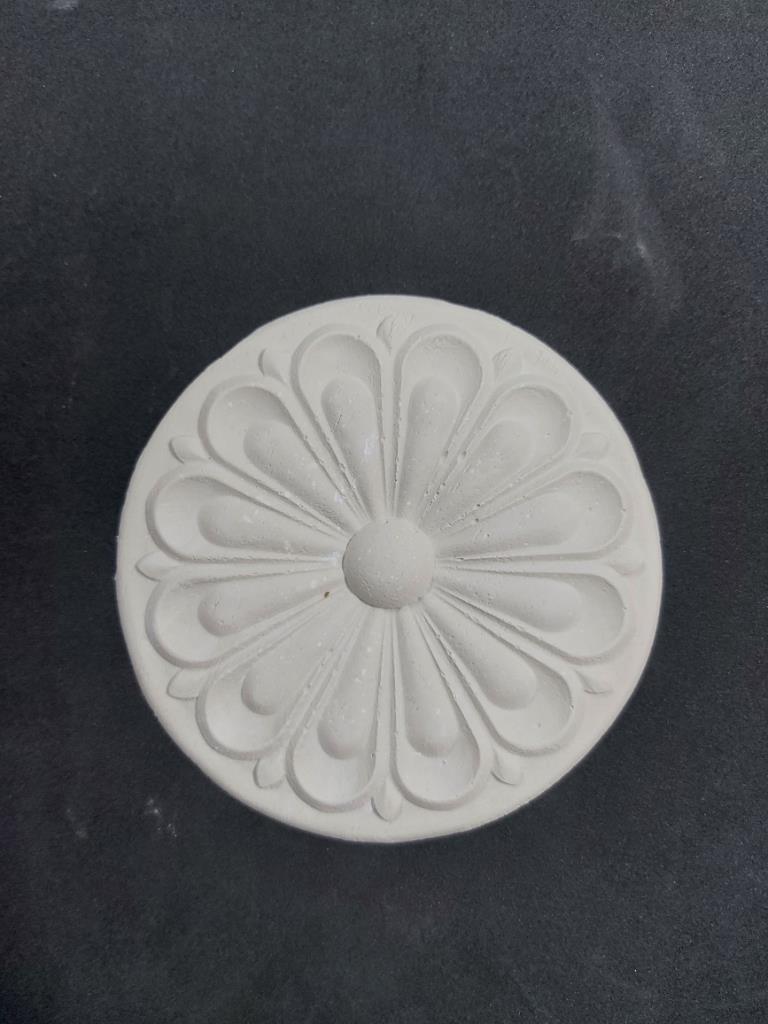 Boyanabilir Yuvarlak Tamamlayıcı Aplik 14,5cm