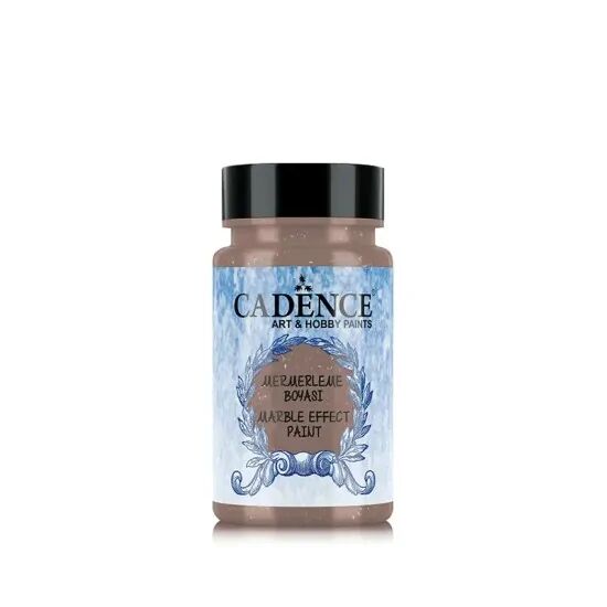 Cadence Marble Efect Metalik Mermerleme Boyası 115 Kahverengi