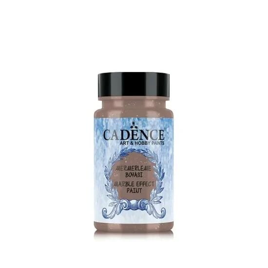 Cadence Marble Efect Metalik Mermerleme Boyası 115 Kahverengi
