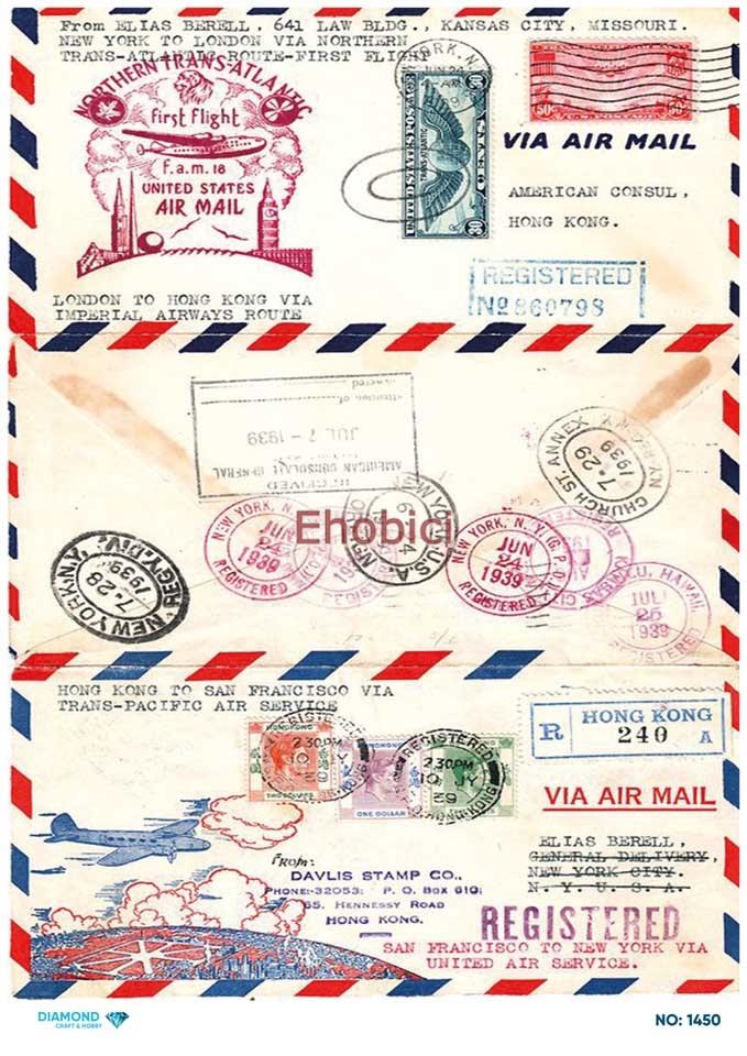 Diamond Pirinç Dekopaj Kağıdı - 1450