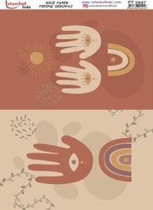 Pirinç Dekopaj Kağıdı 30x42cm PT-2447