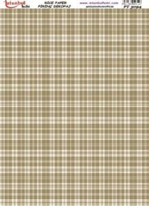 Pirinç Dekopaj Kağıdı 30x42cm PT-3094