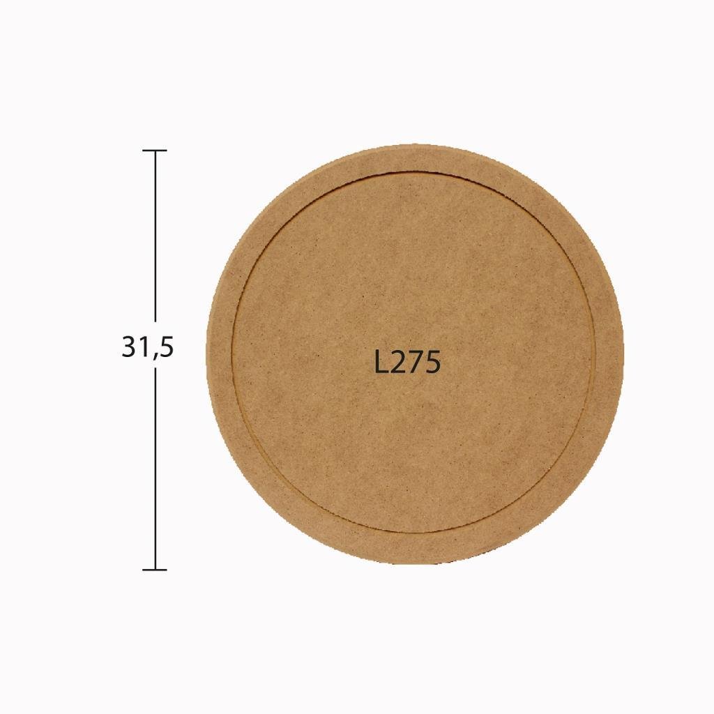 Ahşap Yuvarlak Supla Çap: 31,5cm L275