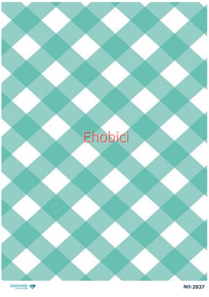 Diamond Pirinç Dekopaj Kağıdı - 2837