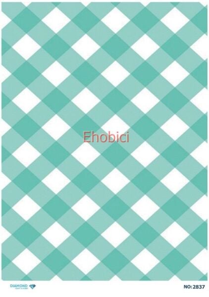 Diamond Pirinç Dekopaj Kağıdı - 2837