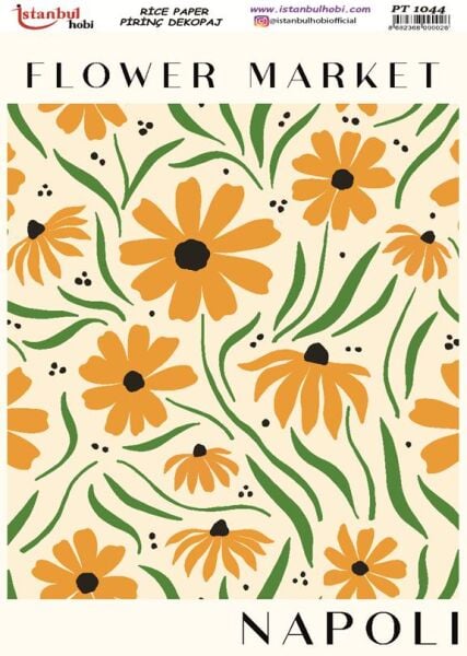 Pirinç Dekopaj Kağıdı 30x42cm PT-1044