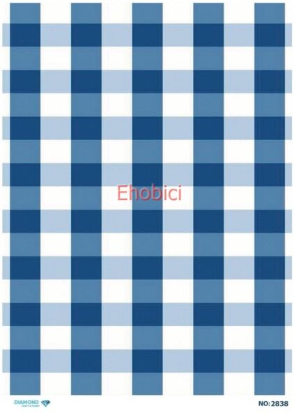 Diamond Pirinç Dekopaj Kağıdı - 2838