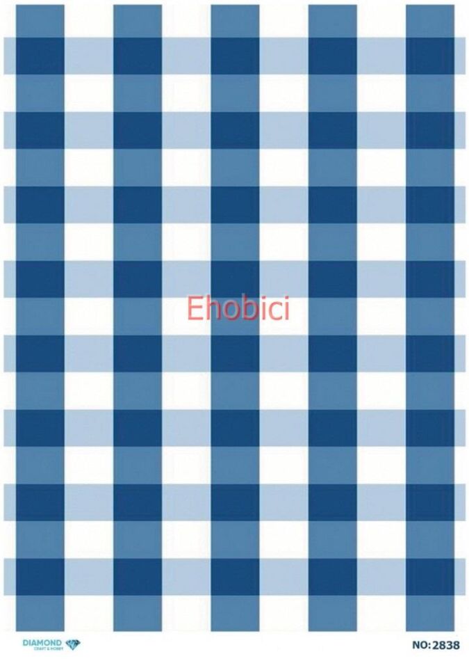 Diamond Pirinç Dekopaj Kağıdı - 2838