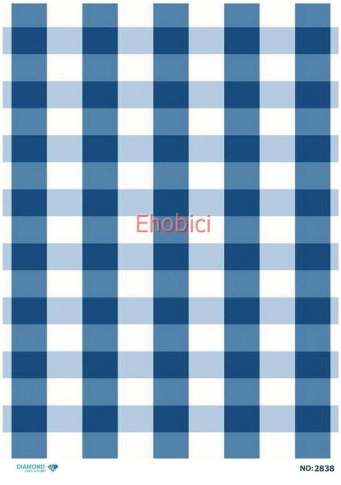 Diamond Pirinç Dekopaj Kağıdı - 2838